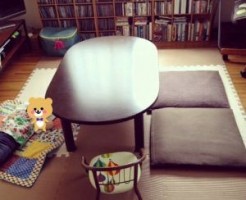 リビングフロアマット