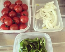 野菜の下準備