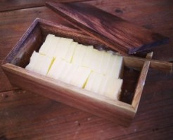 木製バターケース