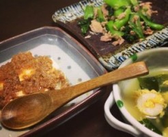 給料日前の節約レシピもやしでかさまし麻婆豆腐