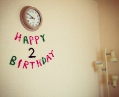 2歳誕生日