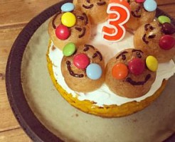アンパンマン誕生日ケーキ