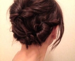 法事ヘアアレンジ