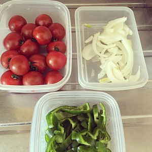 野菜の下準備