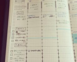 主婦 手帳 家事スケジュール