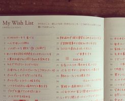 逆算手帳 やりたいことリスト 公開