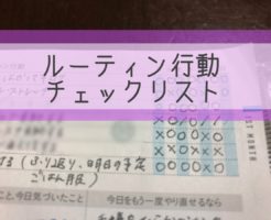 手帳 ルーティン